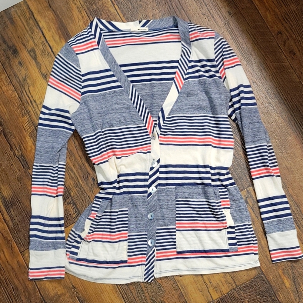 Striped Cardigan